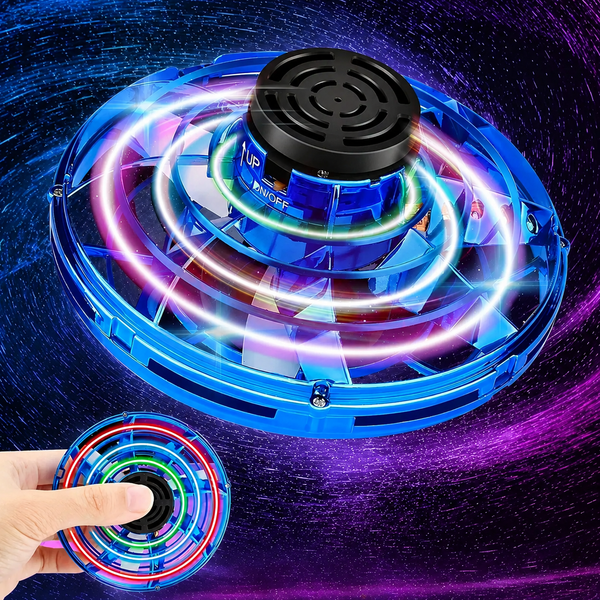 Magic Flying Orb Spinner – Boomerang Flying Ball Toy with LED Lights (Assorted Colors)