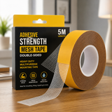 Adhesive Strength Mesh Double-Sided Tape – Heavy Duty Multipurpose Mounting Tape (5M)