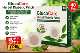 GlucoCare Herbal Diabetic Patch | Buy 1 Get 1 FREE 40 Pcs