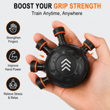 Finger Hand Strengthener Grip – Adjustable Hand & Finger Exercise Trainer for Grip Strength