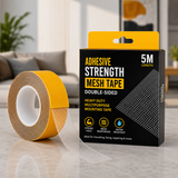 Adhesive Strength Mesh Double-Sided Tape – Heavy Duty Multipurpose Mounting Tape (5M)