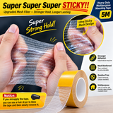 Adhesive Strength Mesh Double-Sided Tape – Heavy Duty Multipurpose Mounting Tape (5M)
