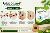 GlucoCare Herbal Diabetic Patch | Buy 1 Get 1 FREE 40 Pcs